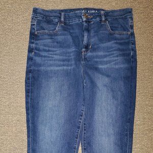 American Eagle AE Curvy High Rise Jegging Next Level Stretch Jeans Size 12 Reg